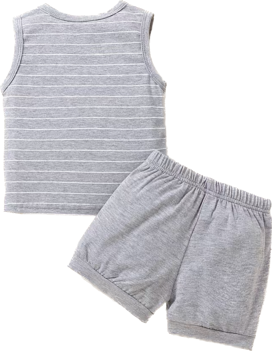 Grey Stripe Set